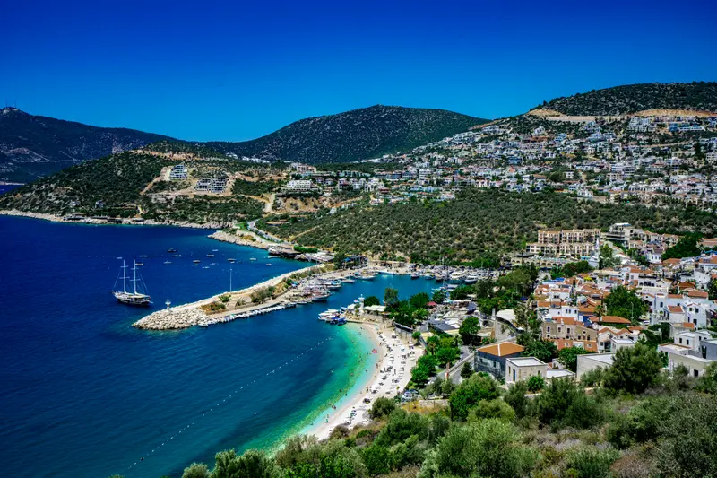Kalkan plajı